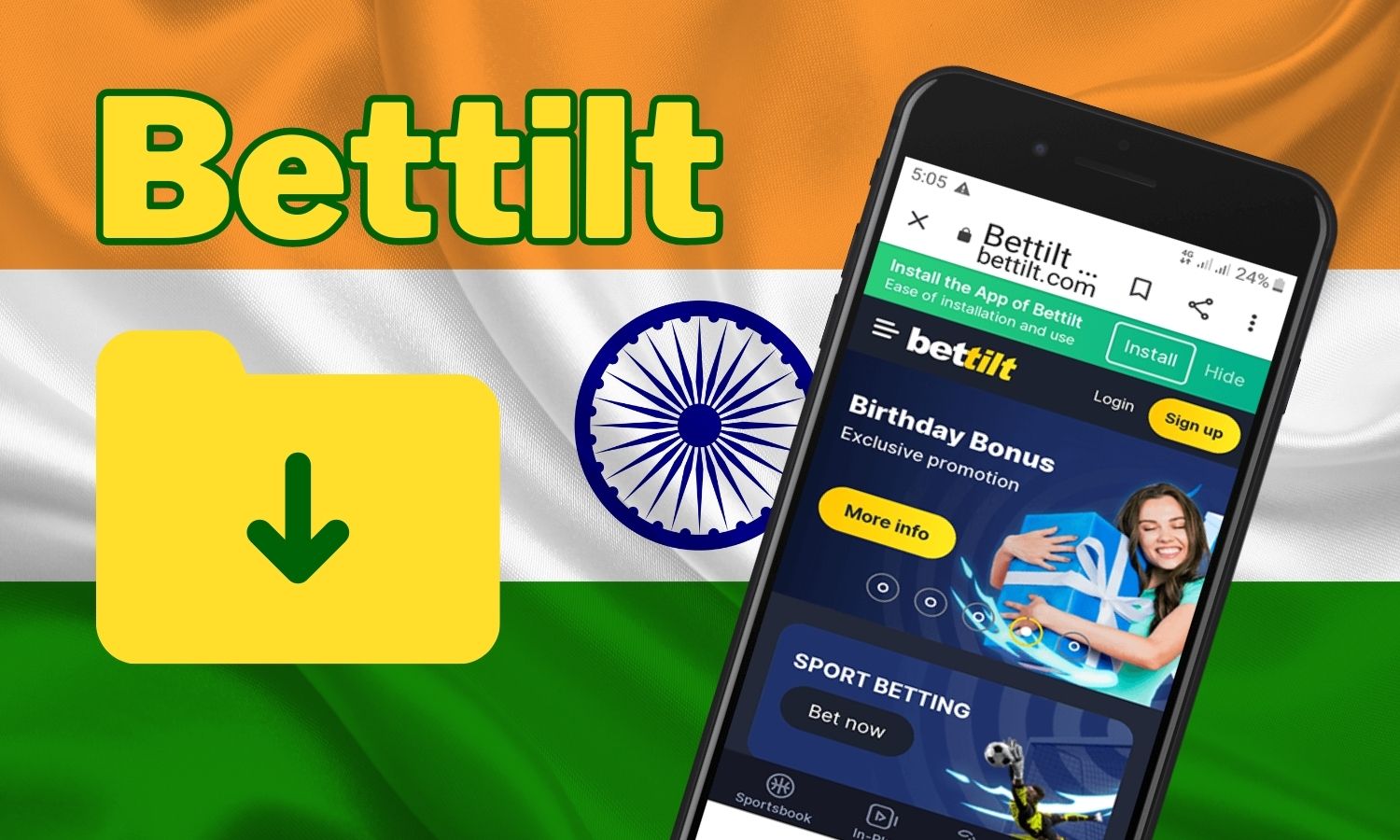 How to download Bettilt mobile application