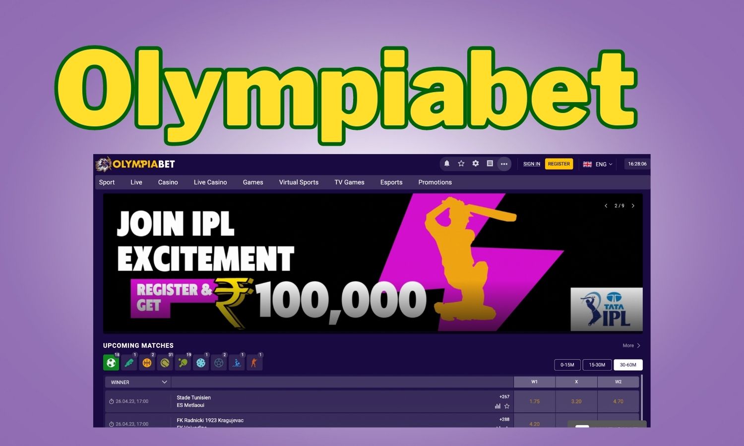 Olympiabet in India Review